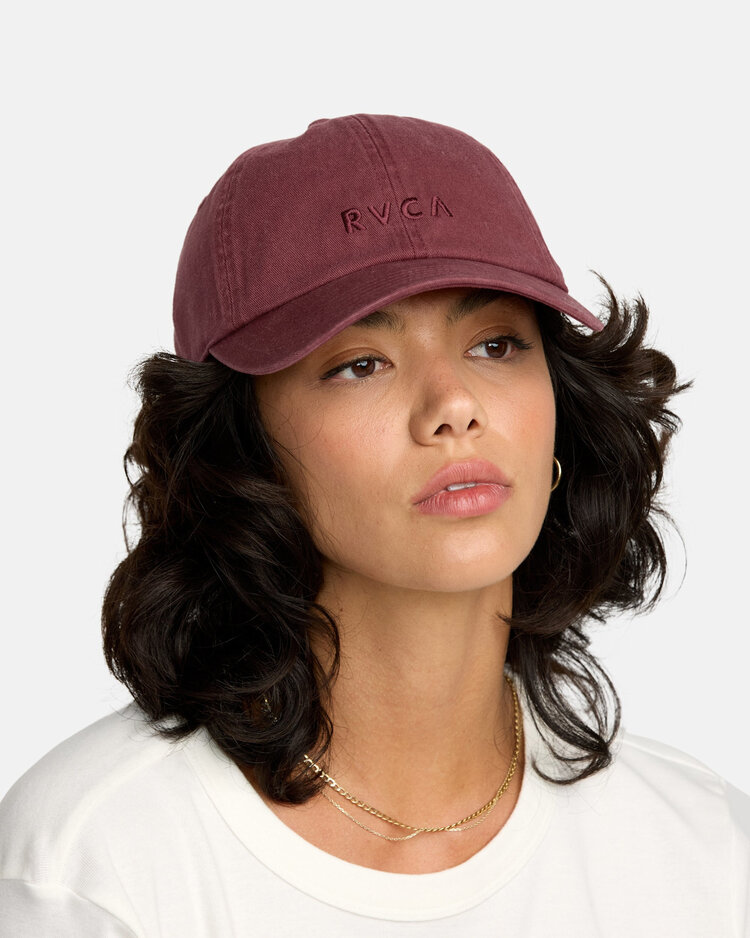 RVCA Rvca Forever Dad Hat (Womens) | Burnt Red