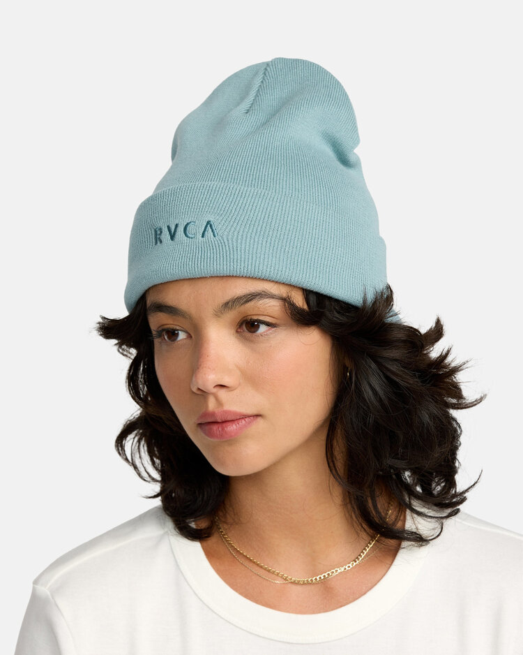 RVCA Rvca Forever Beanie (Womens) | Blue Haze