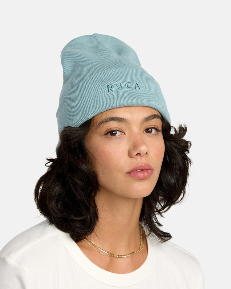 RVCA Rvca Forever Beanie (Womens) | Blue Haze