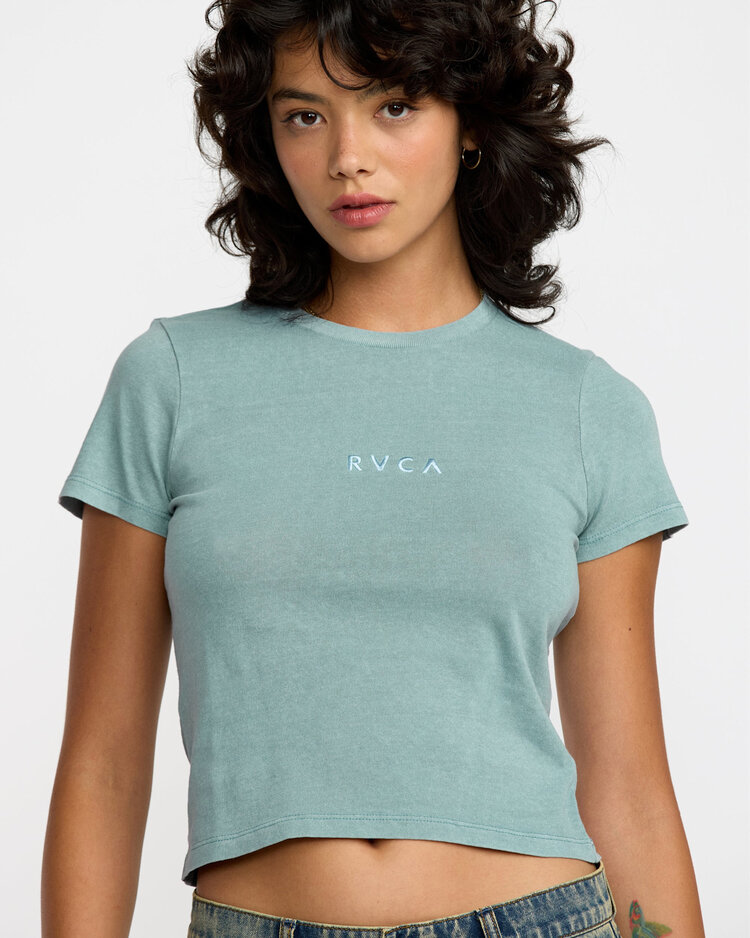 RVCA Rvca Forever Tee (Womens) | Blue Haze