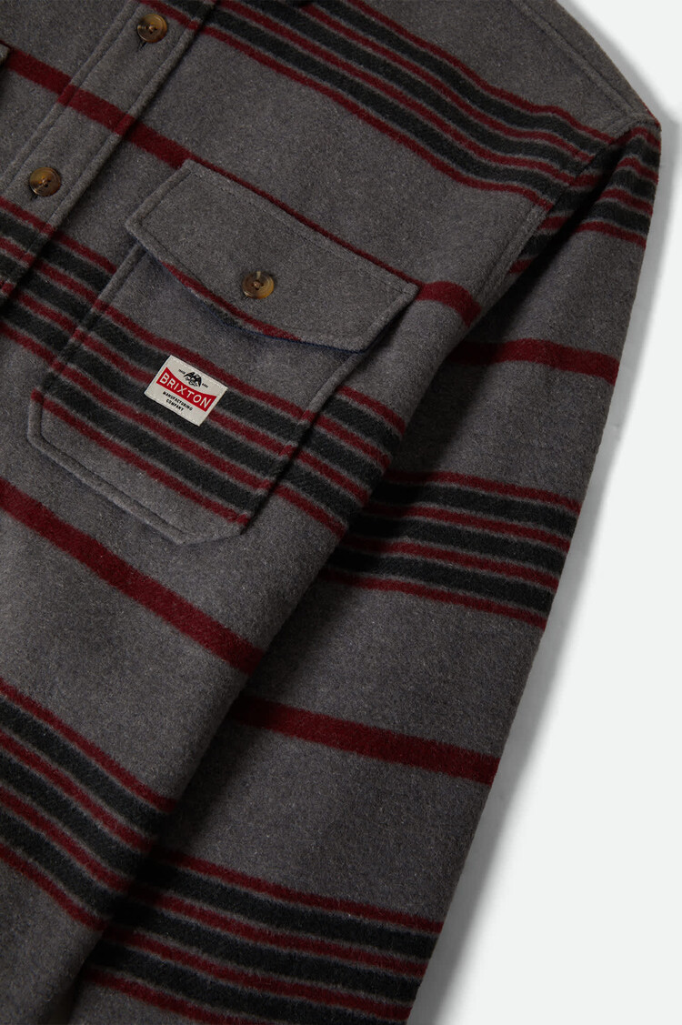 Brixton Brixton Altered Threads Overshirt (Mens) | Multi Blanket Stripe