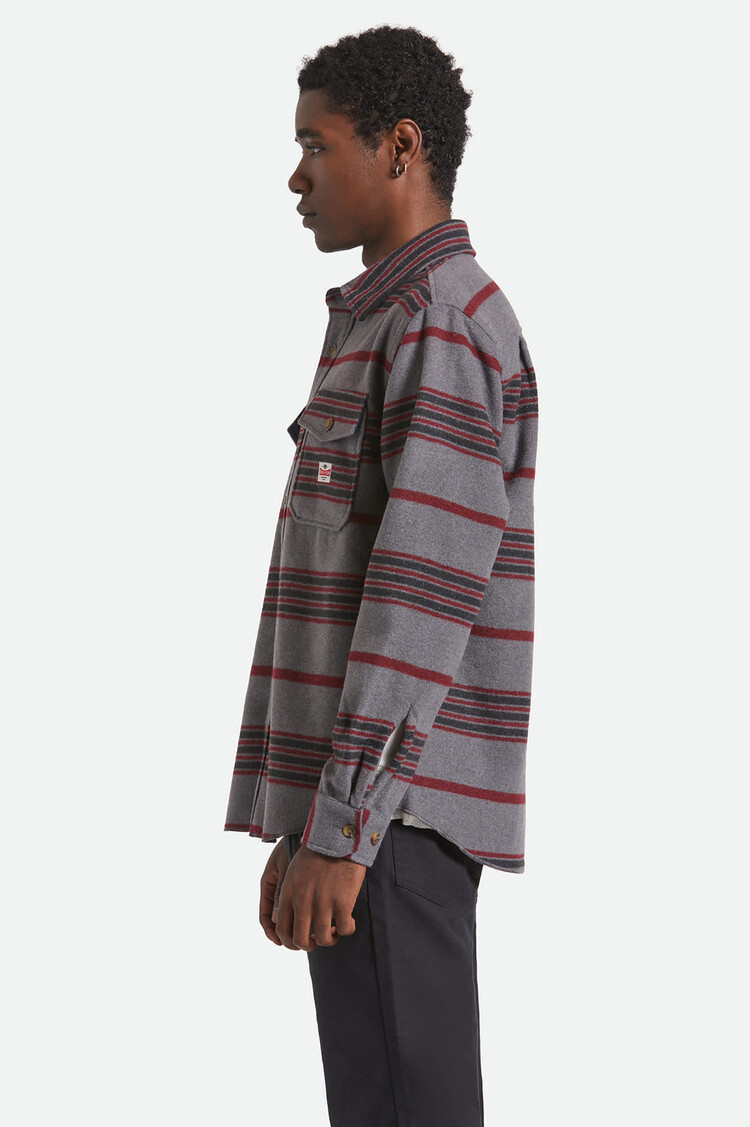 Brixton Brixton Altered Threads Overshirt (Mens) | Multi Blanket Stripe