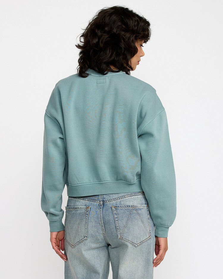 RVCA Rvca Forever Fleece (Womens) | Blue Haze