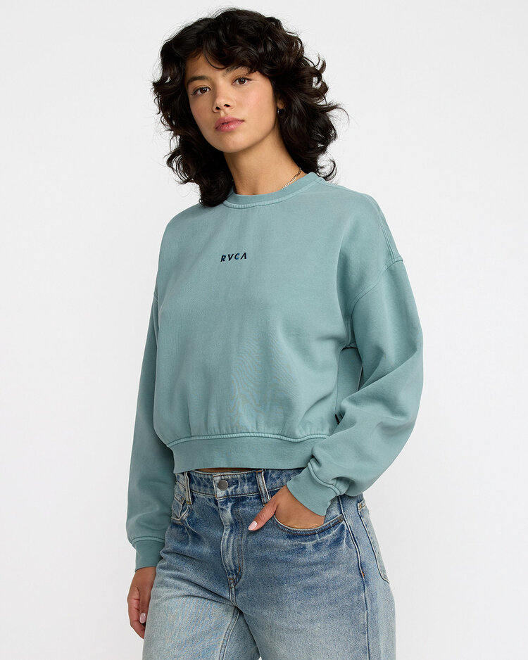 RVCA Rvca Forever Fleece (Womens) | Blue Haze