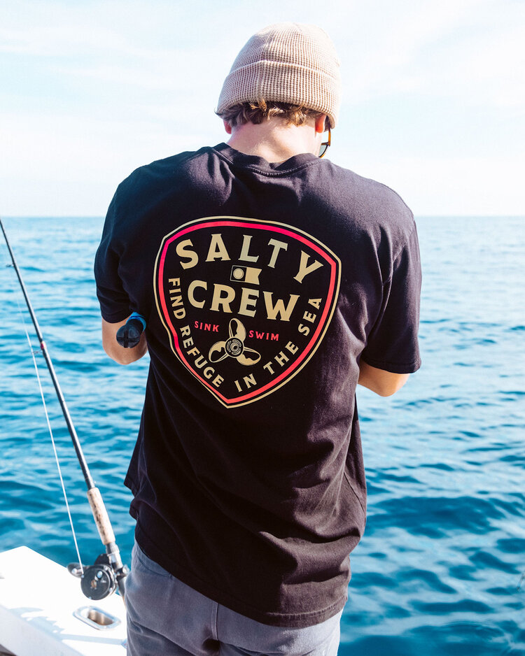 Salty Crew Salty Crew Rotor Classic Ss Tee (Mens) | Black