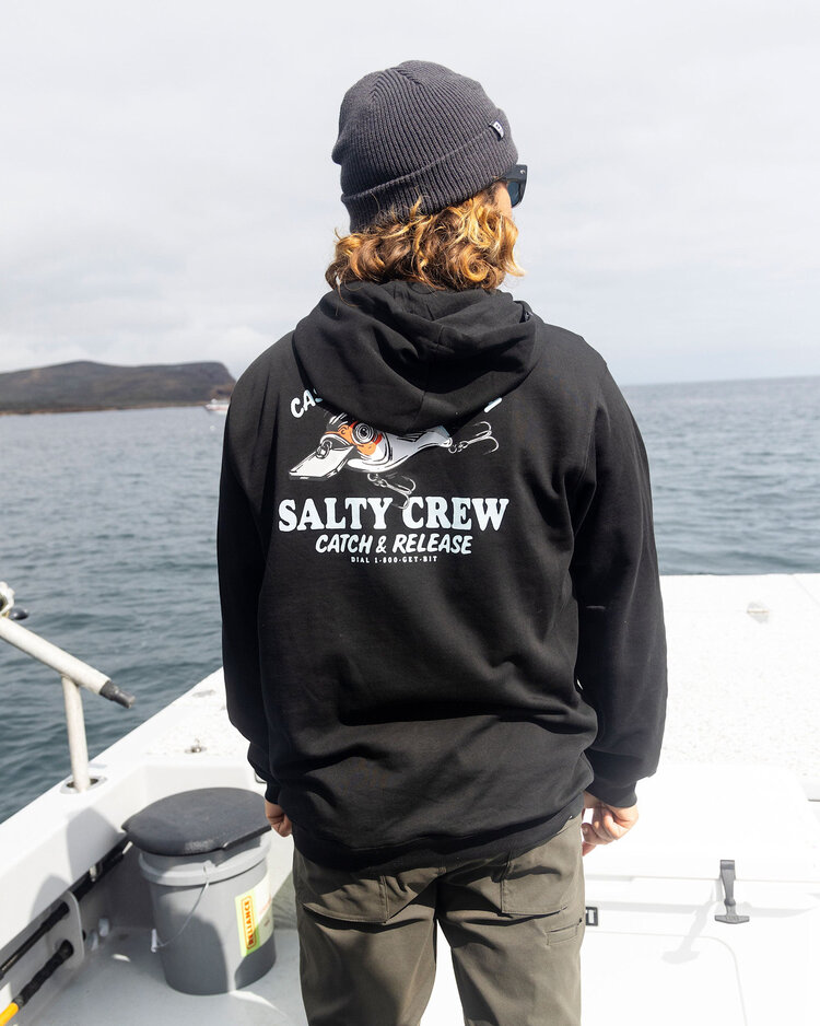 Salty Crew Salty Crew Cast Life Fleece (Mens) | Black