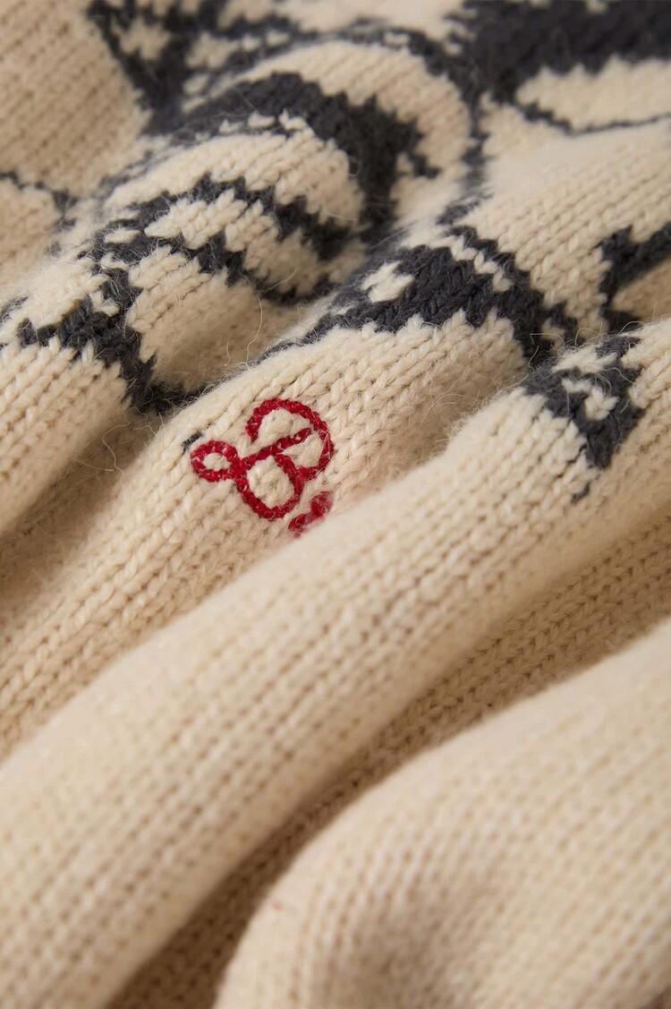 Brixton Brixton Ranching Club Crew Sweater (Womens) | Whitecap