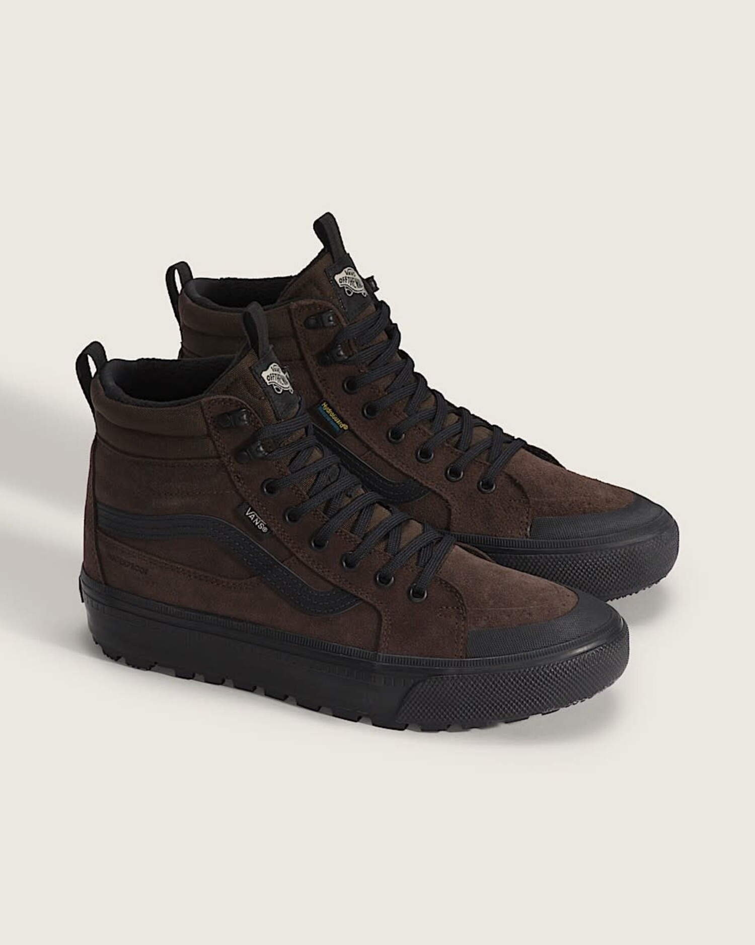 Vans Sk8-Hi MTE Men’s Size 8.5 Shoes Chocolate Brown Leather Boots‎ Lace Up NEW Mens Rare Vans MTE Sk8 Hi Brown Leather Strap | Mercari main image 2