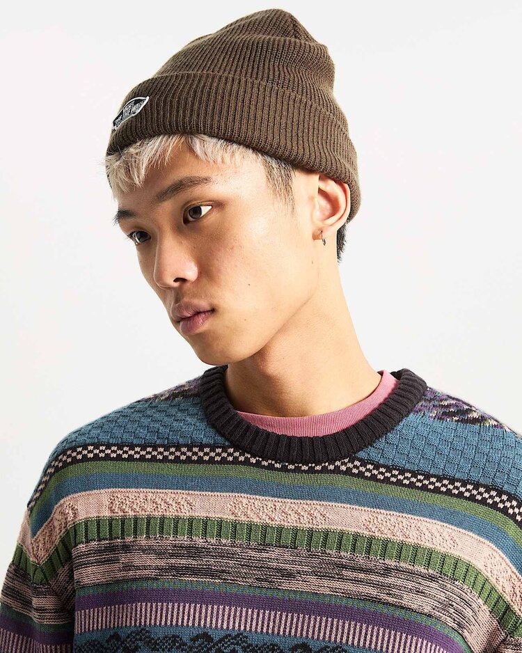 Vans Vans Vans Classic Cuff Beanie (Mens) | Coal Brown