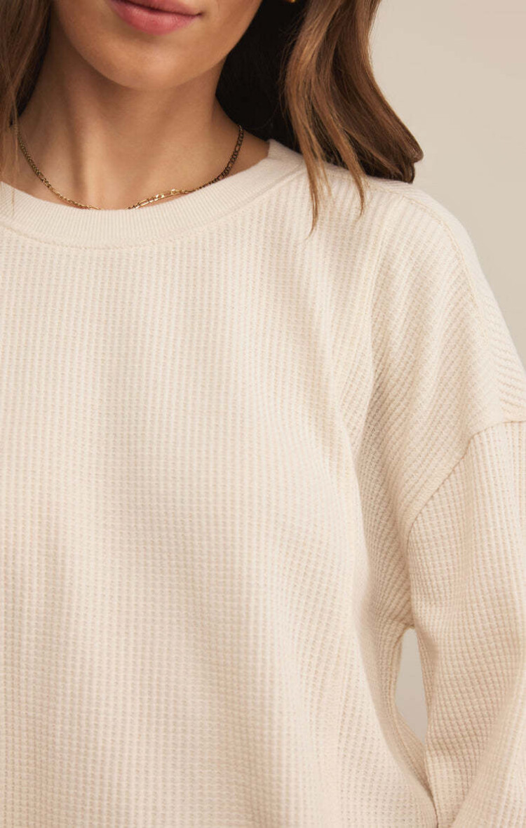 Z Supply Z Supply Emerge Funnel Neck Sweater | Turtle Dove