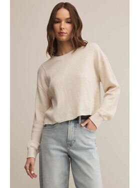 Z Supply Z Supply Emerge Funnel Neck Sweater | Turtle Dove