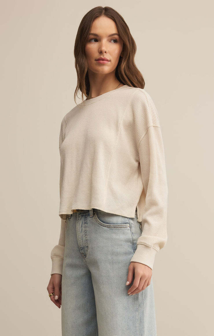 Z Supply Z Supply Emerge Funnel Neck Sweater | Turtle Dove