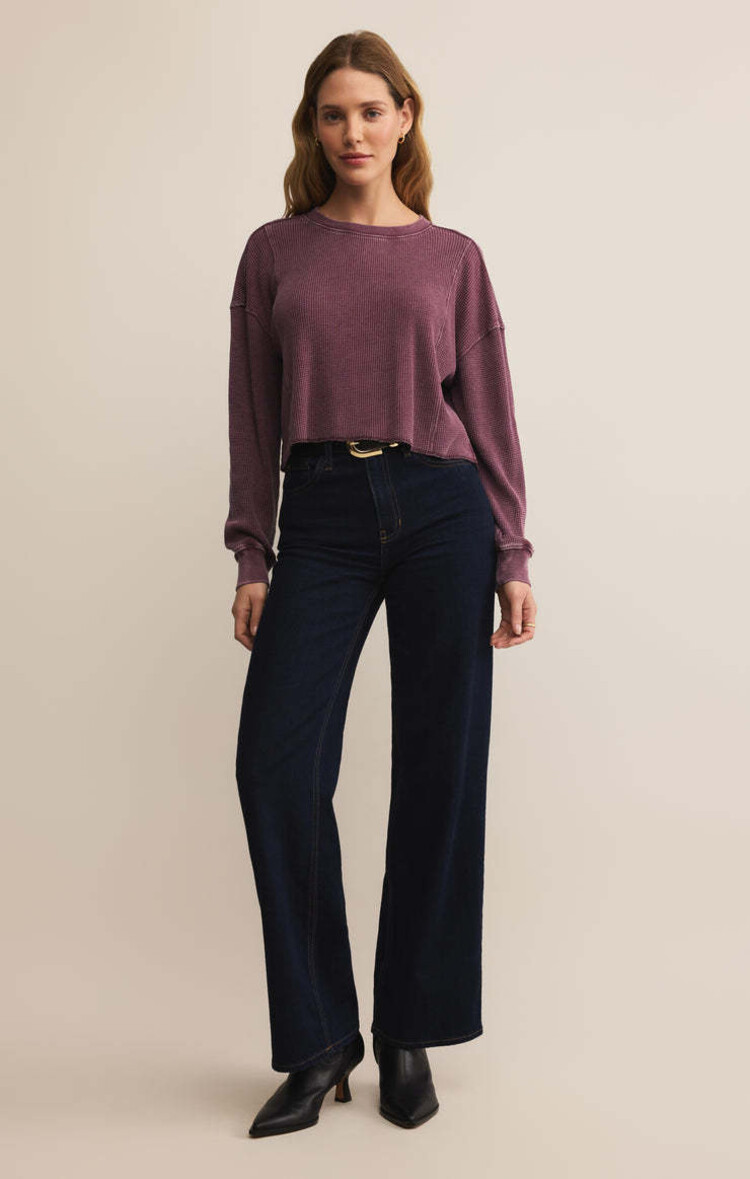 Z Supply Z Supply Angel Mini Thermal Top | Merlot