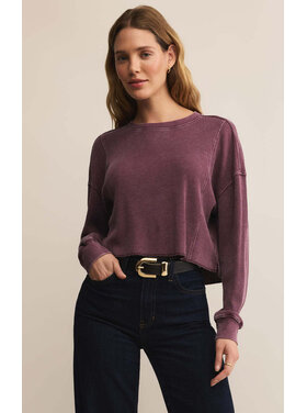 Z Supply Z Supply Angel Mini Thermal Top | Merlot