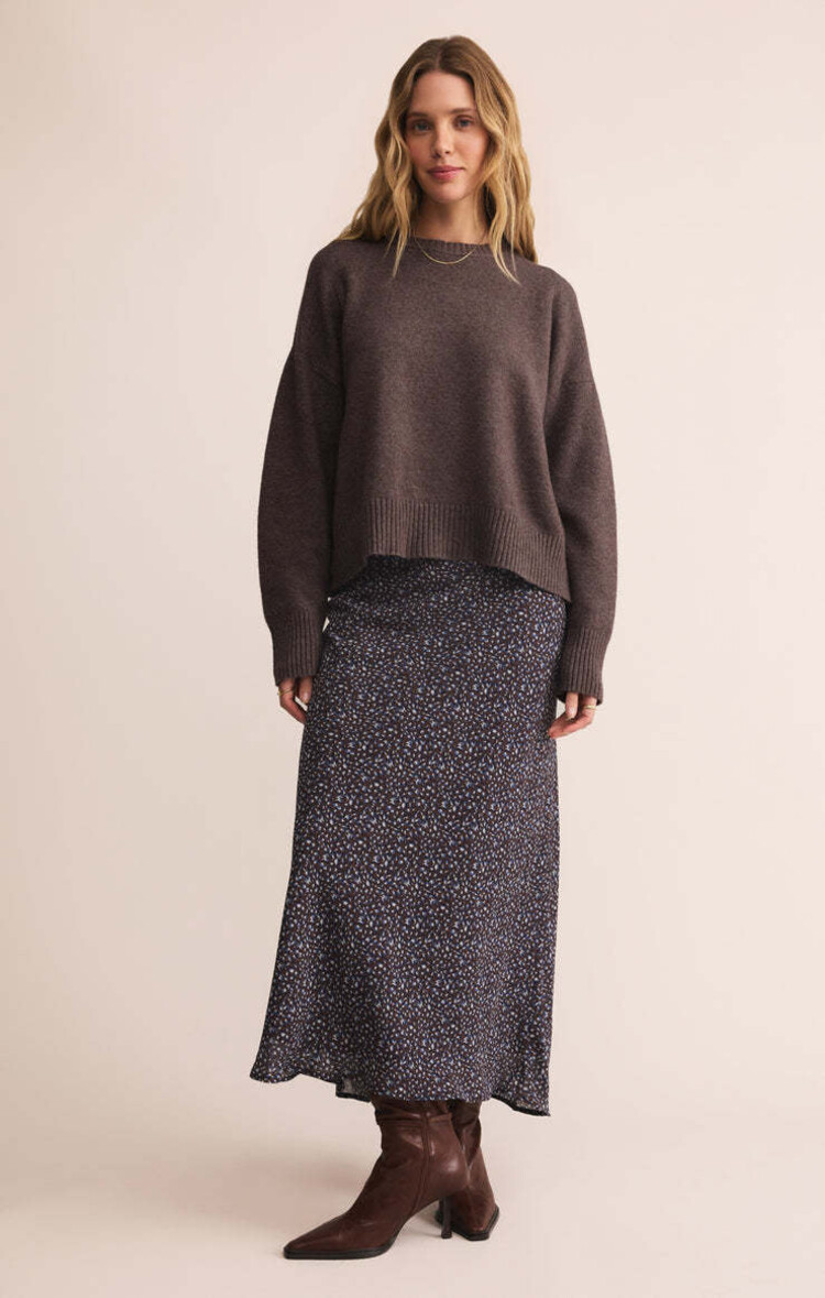 Z Supply Z Supply Yelena Aspen Floral Maxi Skirt | Java