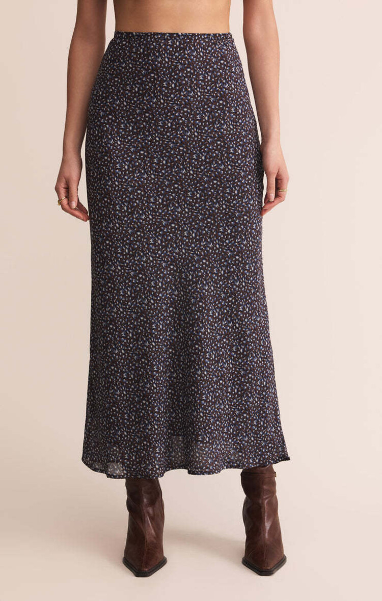 Z Supply Z Supply Yelena Aspen Floral Maxi Skirt | Java