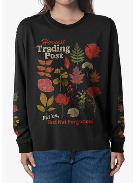 Girl Dangerous Girl Dangerous Harvest Trading Post L/S Tee (Womens) | Black