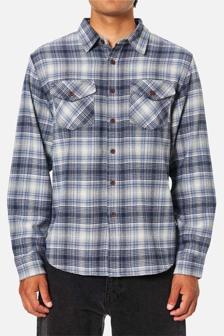 Katin Katin Sierra Flannel (Mens) | Washed Blue