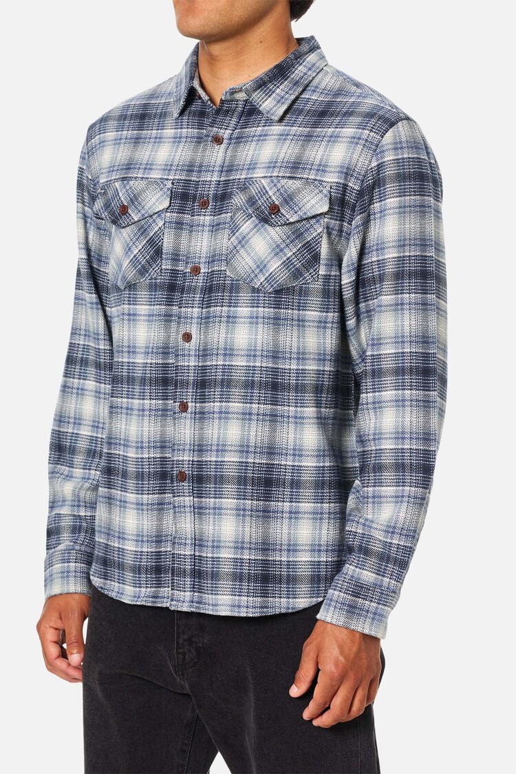 Katin Katin Sierra Flannel (Mens) | Washed Blue
