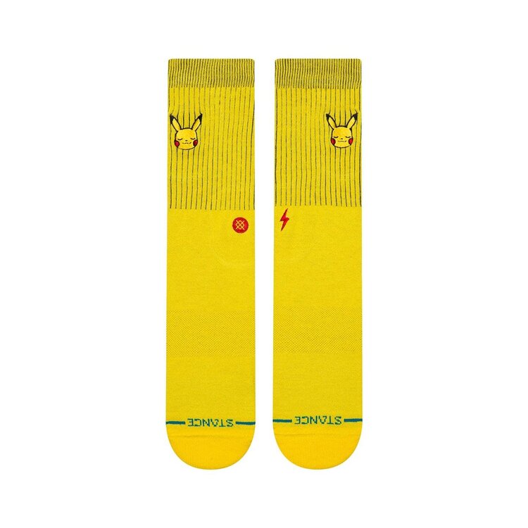 STANCE Stance Pikachu Crew (Unisex) | Yellow