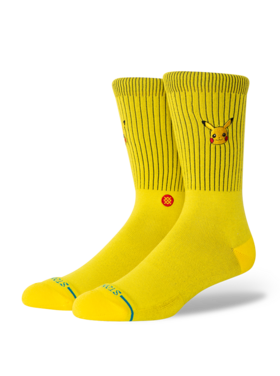 STANCE Stance Pikachu Crew (Unisex) | Yellow