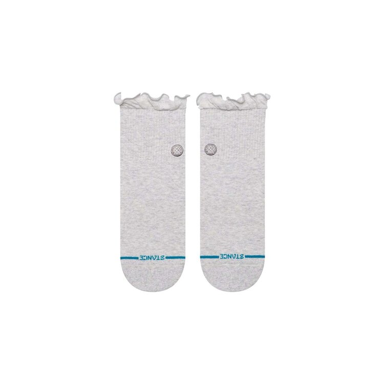 STANCE Stance Ruffle Icon Qtr (Womens) | Heather Grey