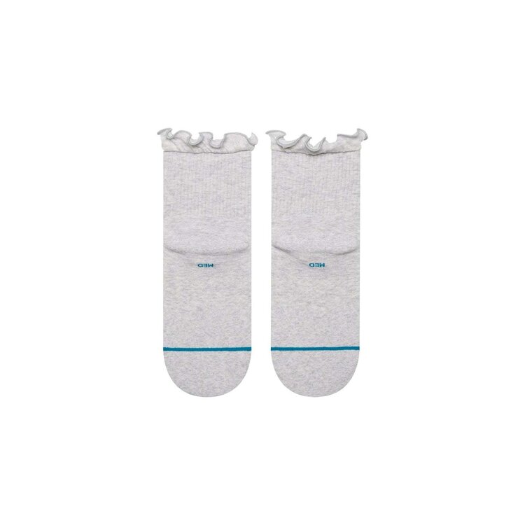 STANCE Stance Ruffle Icon Qtr (Womens) | Heather Grey