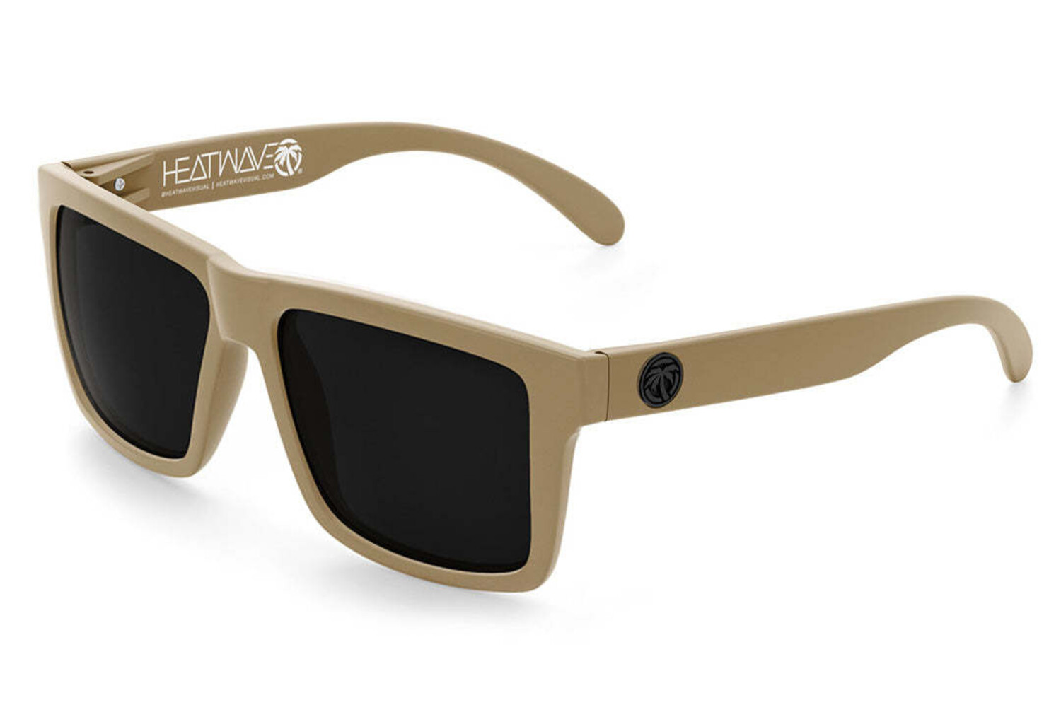 Heatwave Xl Vise Z87 Desert Tan | Ultra Black Polarized - The Drop