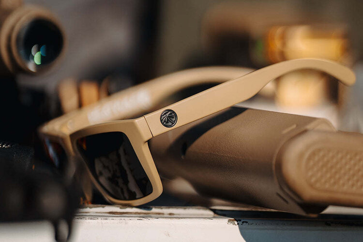 Heatwave Heatwave Xl Vise Z87 Desert Tan | Ultra Black Polarized