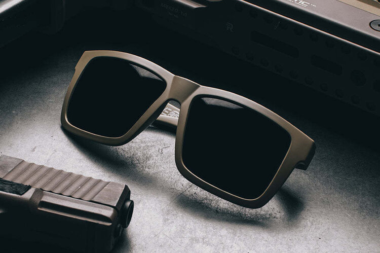 Heatwave Heatwave Xl Vise Z87 Desert Tan | Ultra Black Polarized