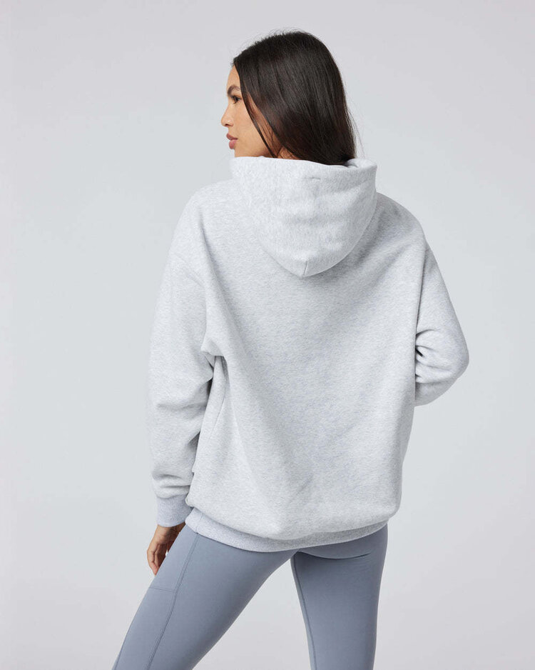 Vuori Vuori Restore Os Hoodie (Womens) | Pale Grey Heather