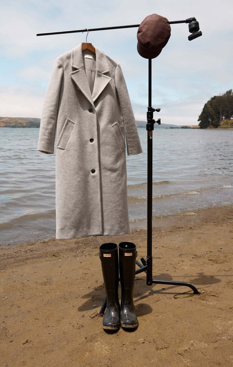 Z Supply Z Supply Conway Plush Coat | Classic Heather Grey