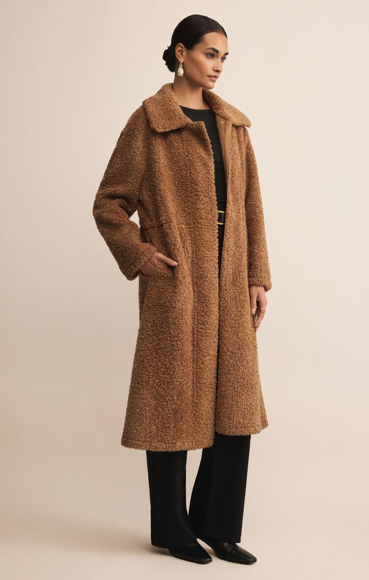 Z Supply Z Supply Calgary Teddy Coat | Coconut