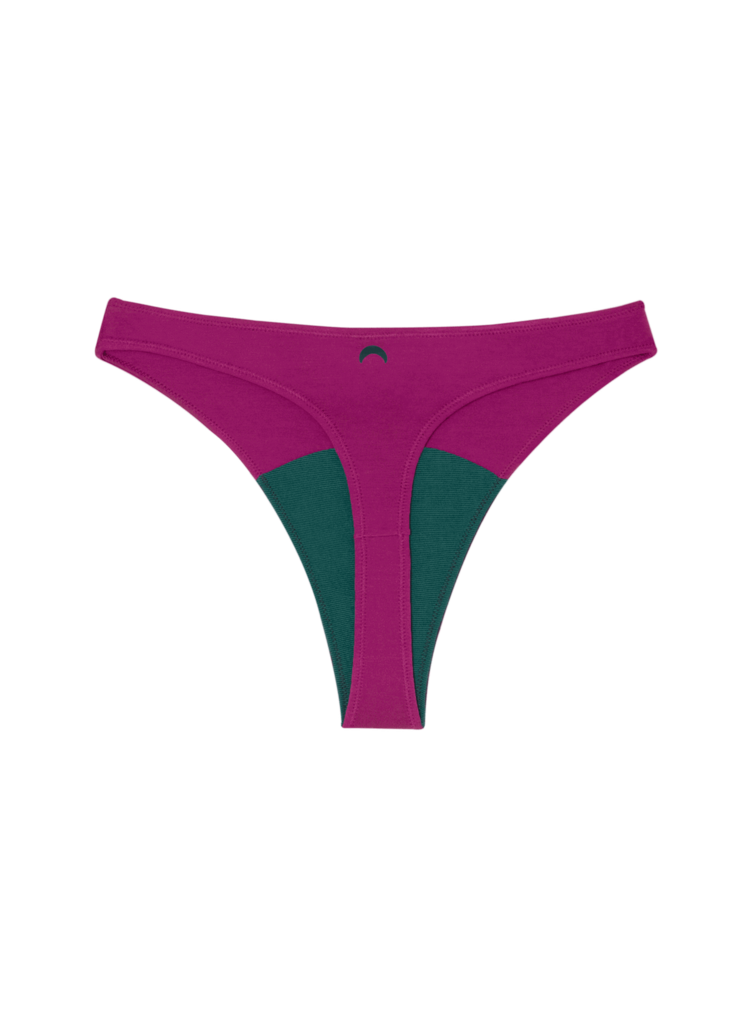 Huha Huha High Rise Thong | Berry