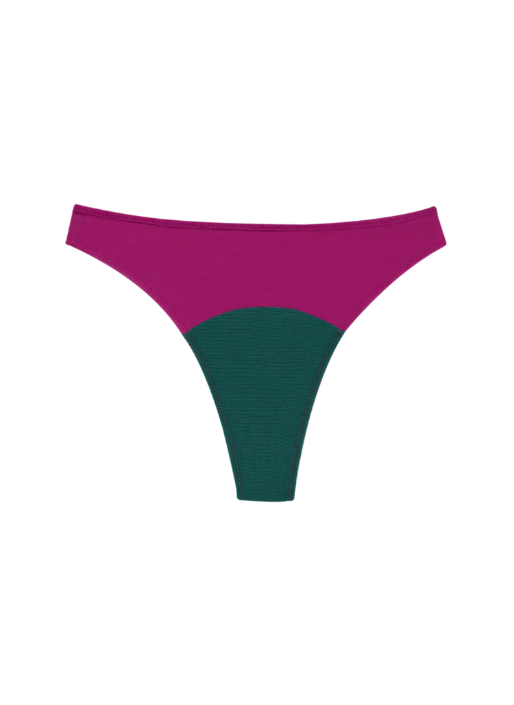 Huha Huha High Rise Thong | Berry