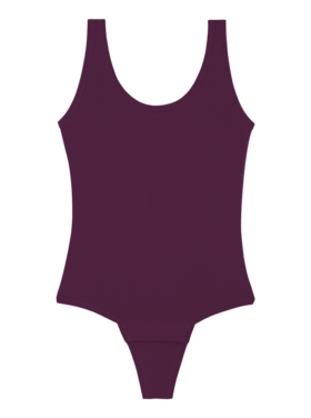Huha Huha Tank Bodysuit | Plum
