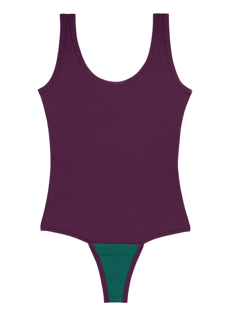 Huha Huha Tank Bodysuit | Plum