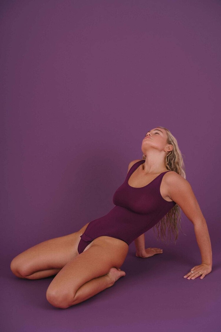 Huha Huha Tank Bodysuit | Plum