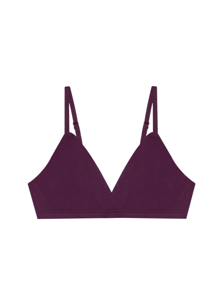 Huha Huha Triangle Bra | Plum