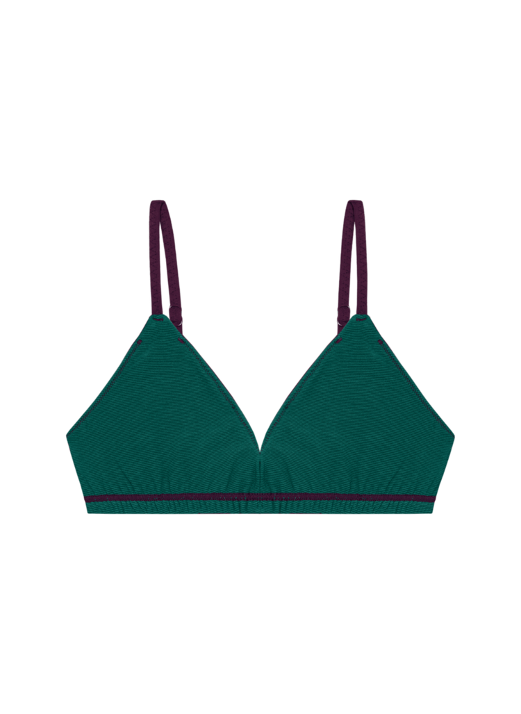 Huha Huha Triangle Bra | Plum