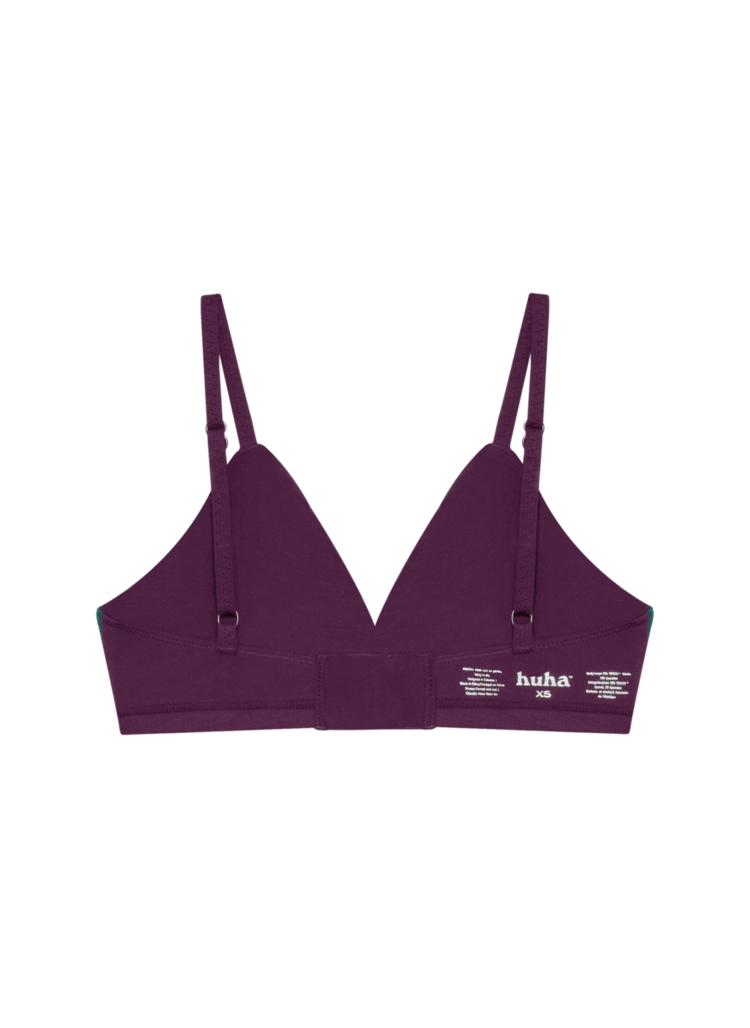 Huha Huha Triangle Bra | Plum