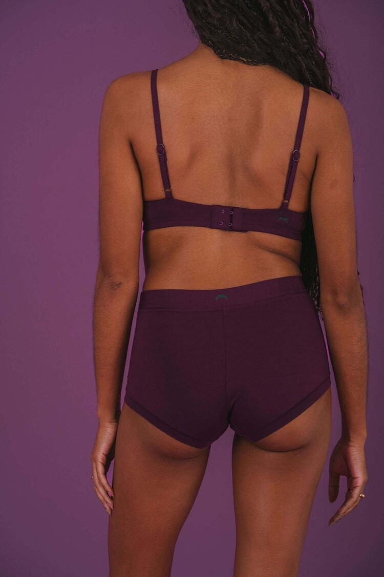 Huha Huha Triangle Bra | Plum