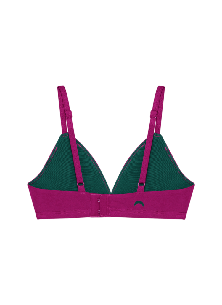Huha Huha Triangle Bra | Berry