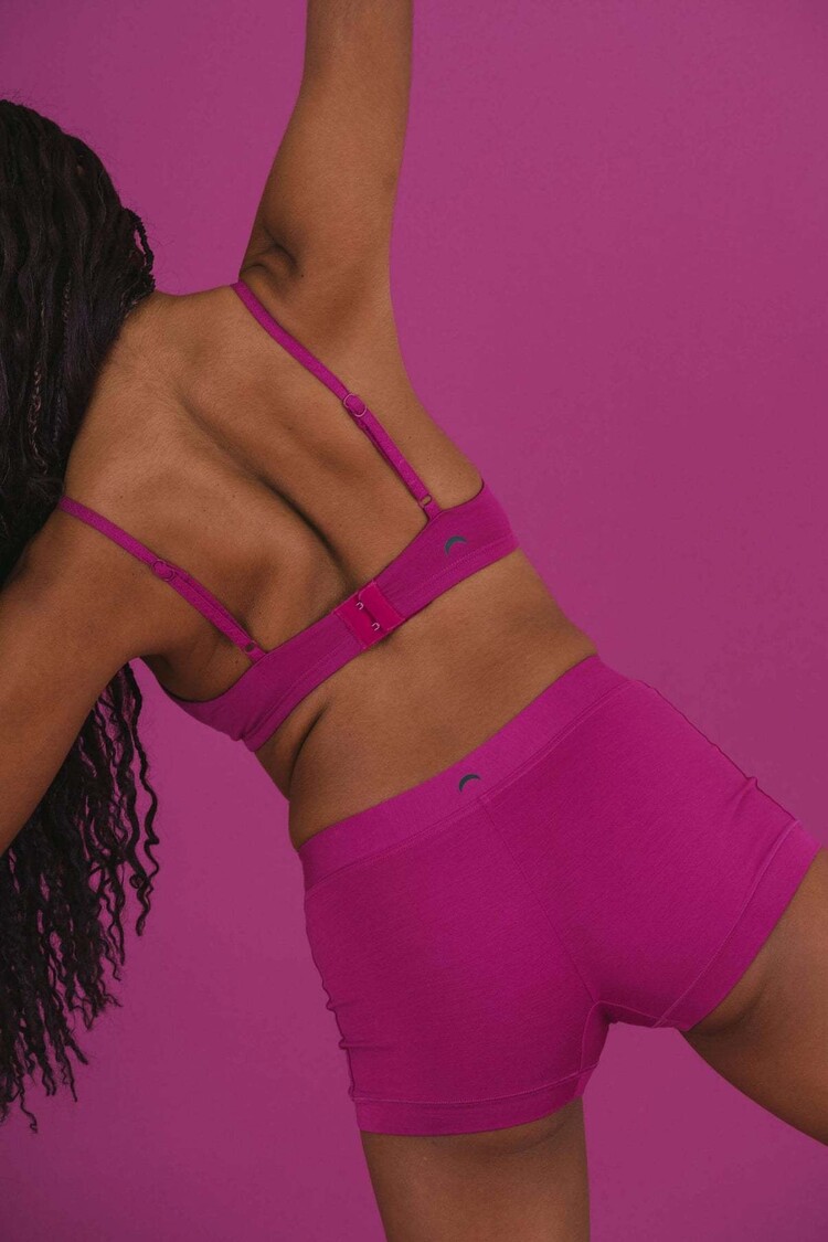 Huha Huha Triangle Bra | Berry