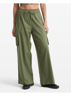 Volcom Volcom Lived In Beach Pant (Womens) | Moss Stone