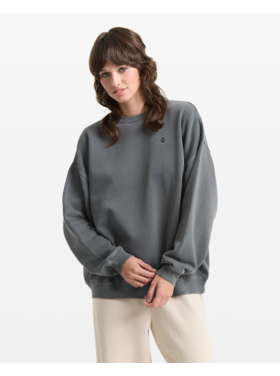 Volcom Volcom Stone Soft Crew (Womens) | Charcoal