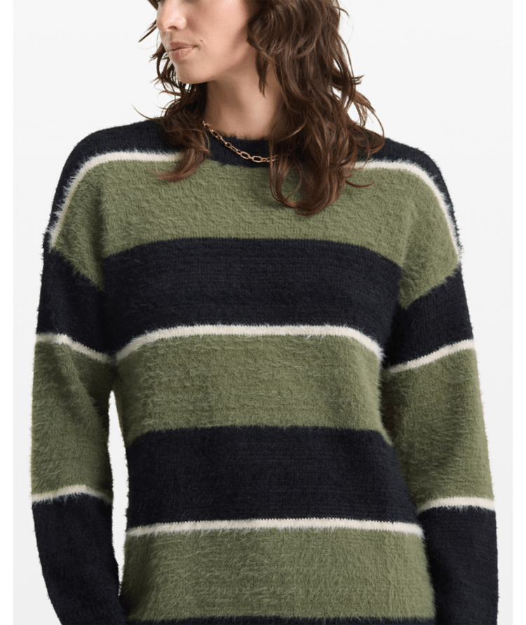 Volcom Volcom Sk8 Jam Sweater (Womens) | Moss Stone