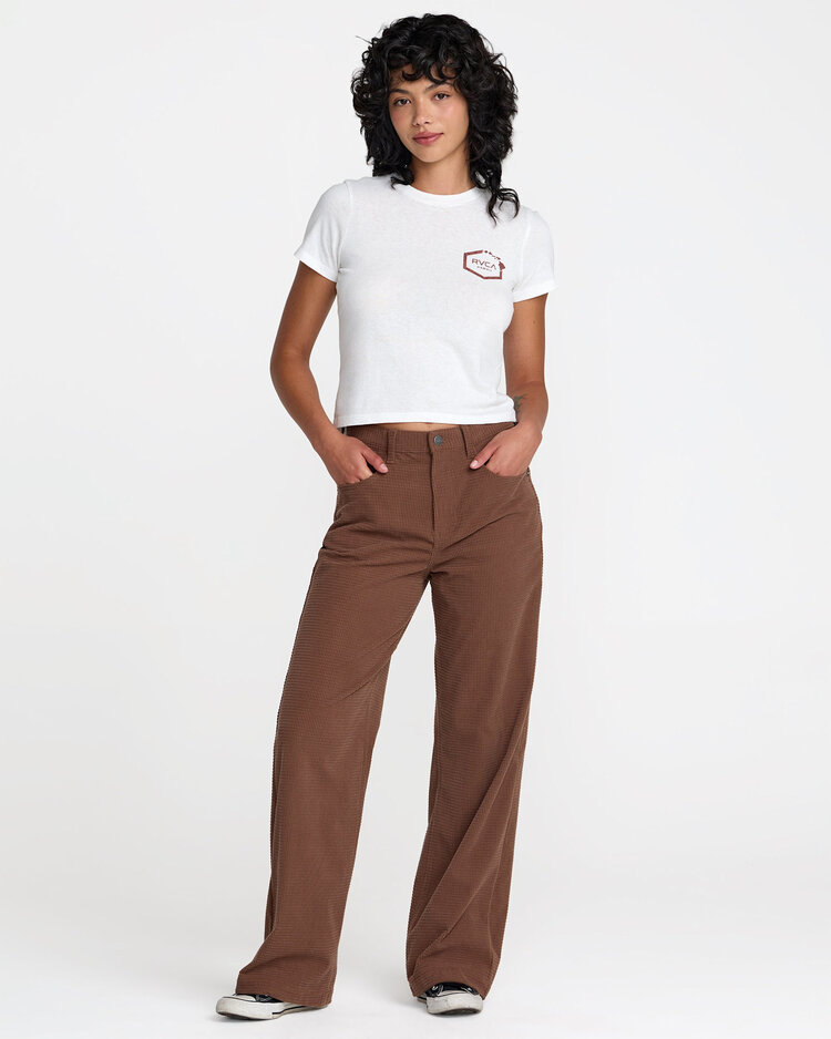 RVCA Rvca Coco Cord (Womens) | Nutmeg