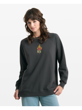 Volcom Volcom Stone Magic Crew (Womens) | Vintage Black