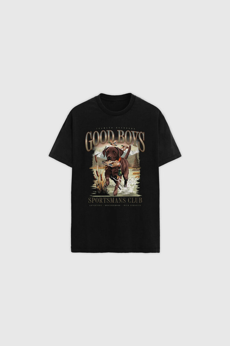 TEAMLTD TEAMLTD Good Boy Tee (Youth) | Washed Black